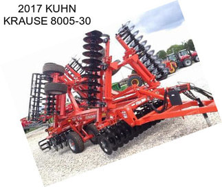 2017 KUHN KRAUSE 8005-30