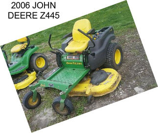 2006 JOHN DEERE Z445