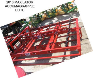 2018 MAXILATOR ACCUMAGRAPPLE ELITE