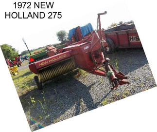 1972 NEW HOLLAND 275