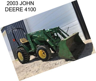 2003 JOHN DEERE 4100