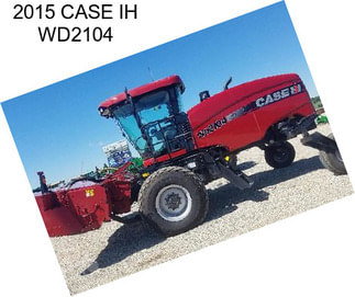 2015 CASE IH WD2104