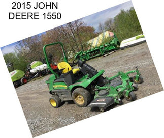 2015 JOHN DEERE 1550