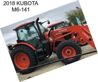 2018 KUBOTA M6-141