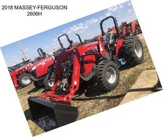 2018 MASSEY-FERGUSON 2606H