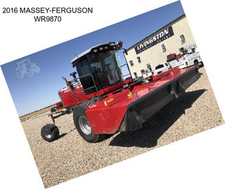 2016 MASSEY-FERGUSON WR9870