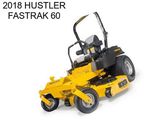 2018 HUSTLER FASTRAK 60