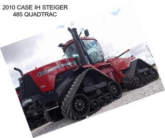 2010 CASE IH STEIGER 485 QUADTRAC