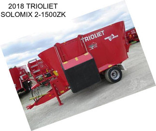 2018 TRIOLIET SOLOMIX 2-1500ZK