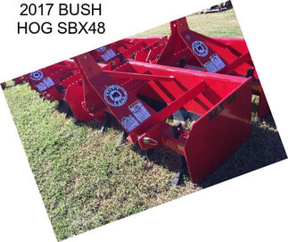 2017 BUSH HOG SBX48