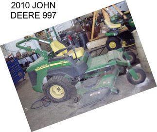 2010 JOHN DEERE 997