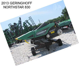 2013 GERINGHOFF NORTHSTAR 830