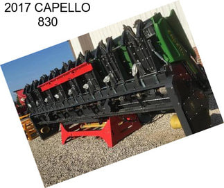 2017 CAPELLO 830