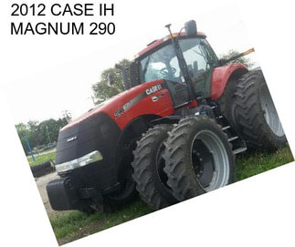 2012 CASE IH MAGNUM 290