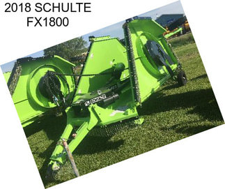 2018 SCHULTE FX1800