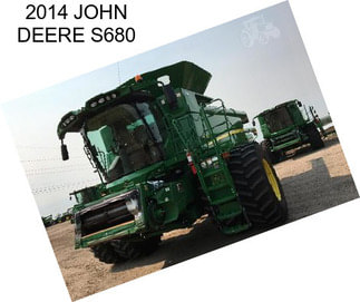 2014 JOHN DEERE S680