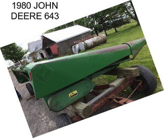 1980 JOHN DEERE 643