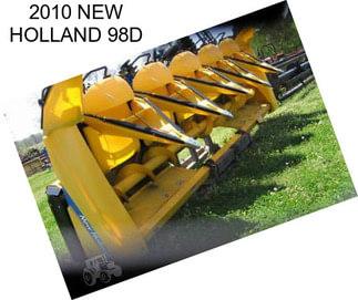 2010 NEW HOLLAND 98D