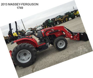 2013 MASSEY-FERGUSON 1749