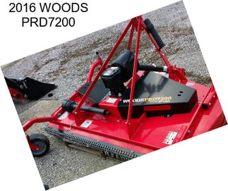 2016 WOODS PRD7200