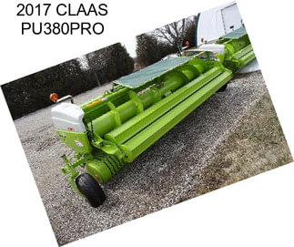 2017 CLAAS PU380PRO
