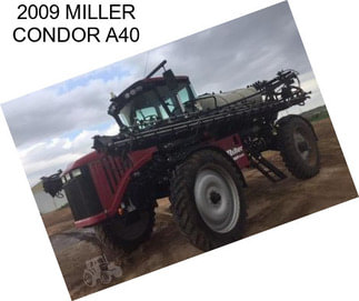 2009 MILLER CONDOR A40