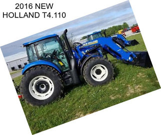 2016 NEW HOLLAND T4.110