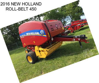 2016 NEW HOLLAND ROLL-BELT 450