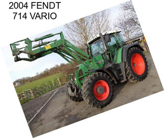 2004 FENDT 714 VARIO