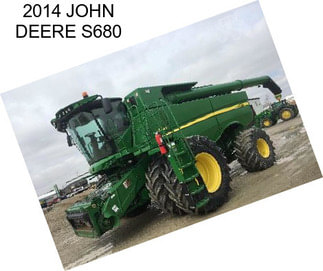 2014 JOHN DEERE S680