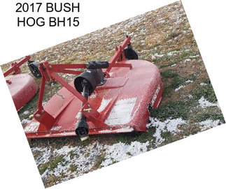 2017 BUSH HOG BH15