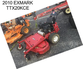 2010 EXMARK TTX20KCE