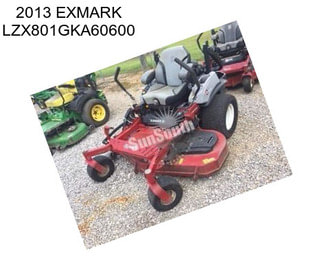 2013 EXMARK LZX801GKA60600