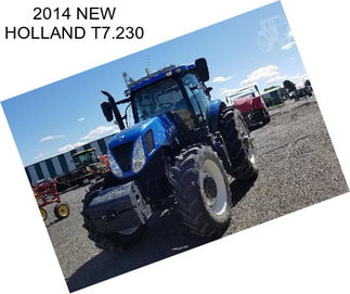 2014 NEW HOLLAND T7.230