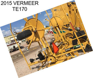 2015 VERMEER TE170