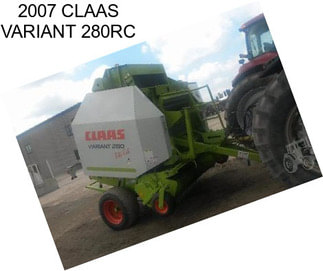 2007 CLAAS VARIANT 280RC