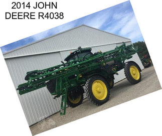 2014 JOHN DEERE R4038