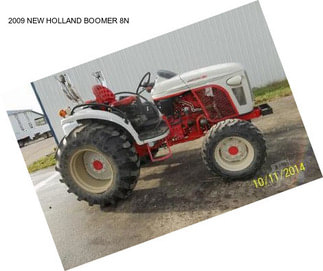 2009 NEW HOLLAND BOOMER 8N