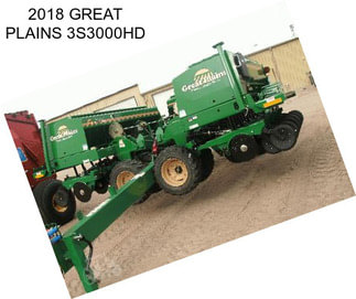 2018 GREAT PLAINS 3S3000HD