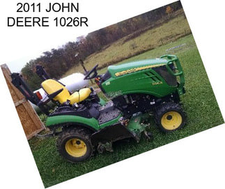 2011 JOHN DEERE 1026R