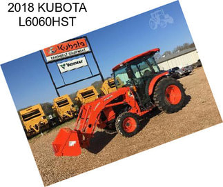2018 KUBOTA L6060HST