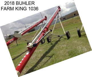 2018 BUHLER FARM KING 1036