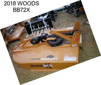 2018 WOODS BB72X