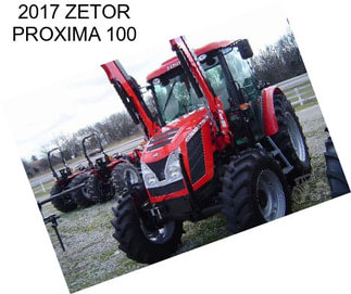 2017 ZETOR PROXIMA 100