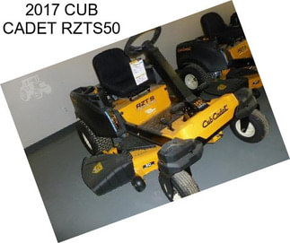 2017 CUB CADET RZTS50