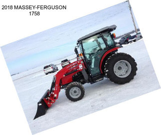 2018 MASSEY-FERGUSON 1758