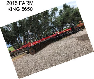 2015 FARM KING 6650