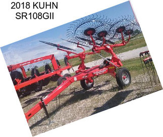 2018 KUHN SR108GII