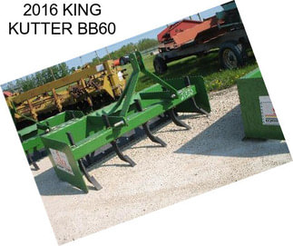 2016 KING KUTTER BB60