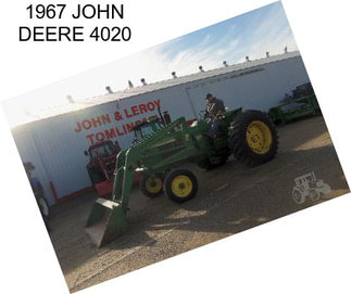 1967 JOHN DEERE 4020